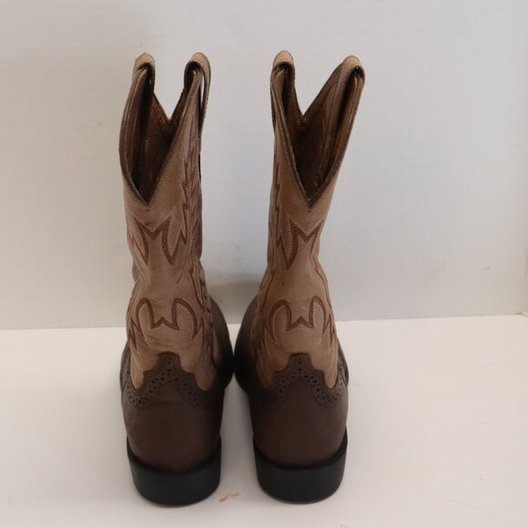 Ariat Women's Brown and Tan Cowboy Boots Size 6B - Picture 5 of 10